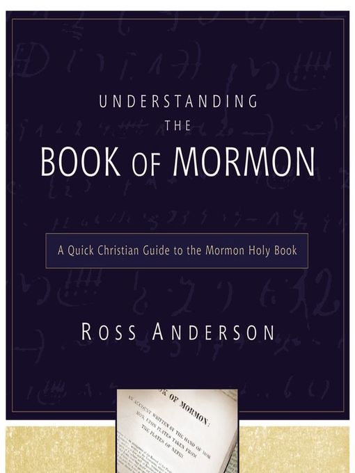 Title details for Understanding the Book of Mormon by Ross Anderson - Available